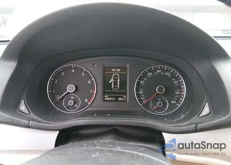 2012 Volkswagen Passat 2.5L Se z USA, uszkodzony, nr VIN 1VWBH7A36CC107833